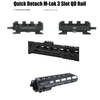 3 Slot QD Rail (MLok, Picatinny)